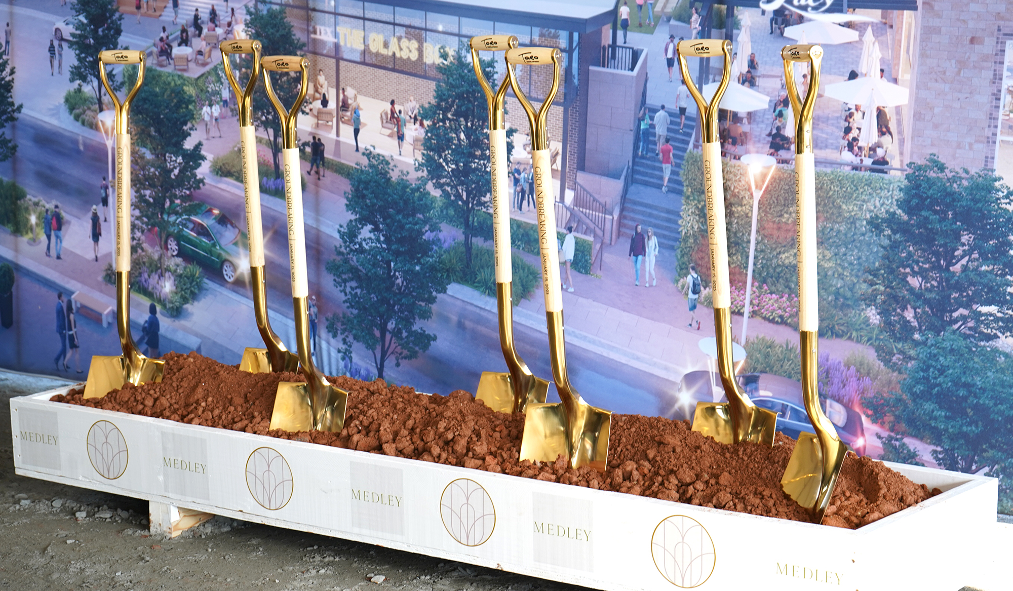 Medley breaks ground in the Johns Creek Town Center
